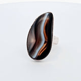Sterling Silver Agate Ring