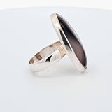Sterling Silver Agate Ring
