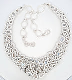Sterling Silver Rainbow Moonstone Necklace