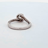 1.12 CTW Diamond Engagement Ring in 14k White Gold, Size 7