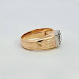 0.48 CTW Diamond Band in 14k Yellow Gold, Size 10
