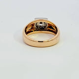 0.48 CTW Diamond Band in 14k Yellow Gold, Size 10