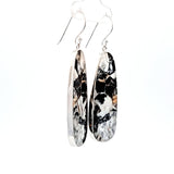 Sterling Silver White Buffalo Turquoise Earrings
