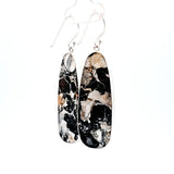 Sterling Silver White Buffalo Turquoise Earrings