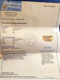 0.48 CTW Diamond Band in 14k Yellow Gold, Size 10