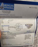 1.56 CTW Marquise Cut Diamond Cluster Engagement Ring in Platinum-Size 6.75