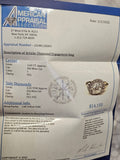2.04 CTW Old Mine Cut Diamond Engagement Ring in 14k Yellow Gold-Size 10