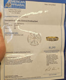 1.01 CTW Round Cut Diamond Wedding Band in 14k Yellow Gold-Size 6.25