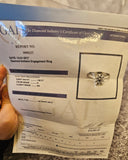1.68CT. Round Brilliant Cut Diamond Solitaire Engagement Ring in 14k White Gold, Size 7.5