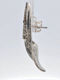 Marcasite Statement Earrings in Sterling Silver