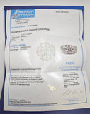 0.32CT. Diamond Solitaire Ring in 14k White Gold, Size 6.25