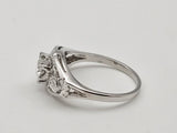 0.32CT. Diamond Solitaire Ring in 14k White Gold, Size 6.25