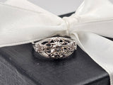 0.32CT. Diamond Solitaire Ring in 14k White Gold, Size 6.25