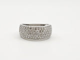 1.15 CTW Diamond Ring in 14k White Gold, Size 8