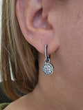 Sterling Silver Cubic Zirconia Drop Earrings