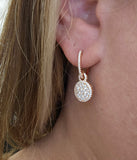 Sterling Silver Cubic Zirconia Drop Earrings