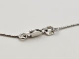 0.30 CTW Diamond and Pearl Pendant Necklace in 18kt White Gold