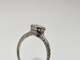 0.41CT. Old European Cut Diamond Solitaire Engagement Ring, Size 7