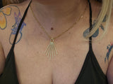 1.61 CTW Diamond Necklace in 14kt Yellow Gold