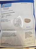 1.30 CTW Diamond Bypass Ring in 18k Yellow Gold, Size 7