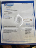 0.90 CTW Diamond Bracelet in 14k Yellow Gold
