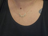 0.66 CTW Diamond Necklace in 18k Yellow Gold