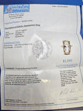 2.81ct. Aquamarine Ring in 14k Yellow and Rose Gold, Size 6.75