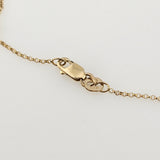 1.15 CTW Diamond Cluster Necklace 14k Yellow Gold