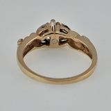1.11 CTW Marquise Diamond Engagement Ring 14k Gold, Size 6.5