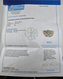 0.03ct Diamond Masonic Ring 10k Yellow and White Gold, Size 11