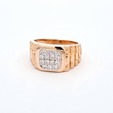 0.42 CTW Diamond Band in 14k Yellow Gold, Size 6