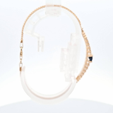 Sapphire and Diamond Bracelet in 14kt Yellow Gold