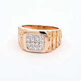 0.42 CTW Diamond Band in 14k Yellow Gold, Size 6