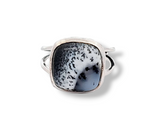Dendritic Fern Agate ring