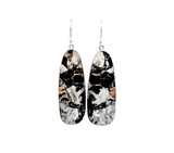 Sterling Silver White Buffalo Turquoise Earrings