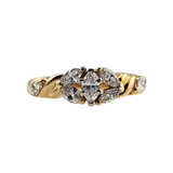 1.11 CTW Marquise Diamond Engagement Ring 14k Gold, Size 6.5