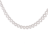 2.99 CTW Diamond Necklace in 18k White Gold