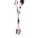 Sterling Silver Amethyst And Pearl Necklace