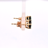 1.20 CTW Sapphire Stud Earrings in 14k Yellow Gold