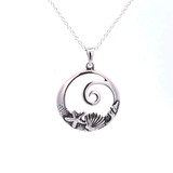 Sterling Silver Beach Themed Necklace