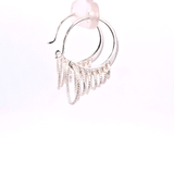 Sterling Silver Hoop Earrings