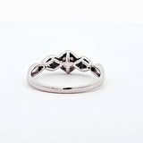 0.38CT. Caribbean Blue Diamond Ring in 14kt White Gold, Size 9.25
