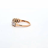 1.00 CTW Marquise Cut Diamond Ring in 14kt Yellow Gold, Size 6.25