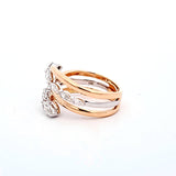 1.02 CTW Marquise Cut Diamond Ring in 14kt Yellow and White Gold, Size 6.75