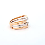 1.02 CTW Marquise Cut Diamond Ring in 14kt Yellow and White Gold, Size 6.75