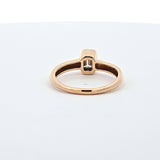 1.25CT. Solitaire Emerald Step Cut Diamond Engagement Ring in 14k Yellow Gold, Size 8.25