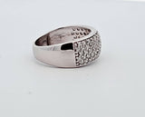 1.15 CTW Diamond Ring in 14k White Gold, Size 8