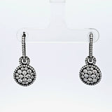 Sterling Silver Cubic Zirconia Drop Earrings