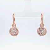 Sterling Silver Cubic Zirconia Drop Earrings