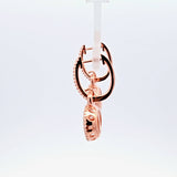 Sterling Silver Cubic Zirconia Drop Earrings